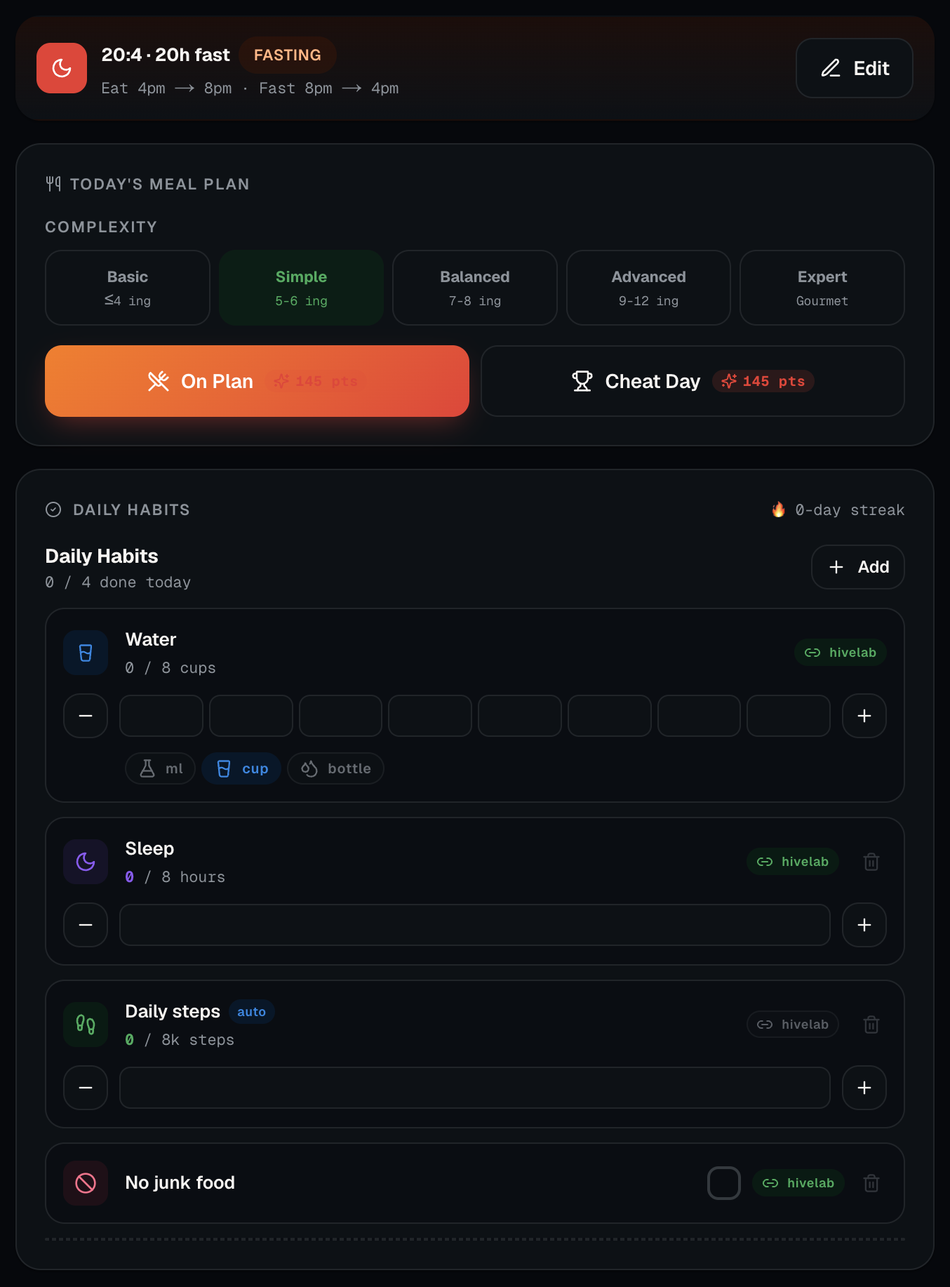 Wellpit: a coach that adjusts